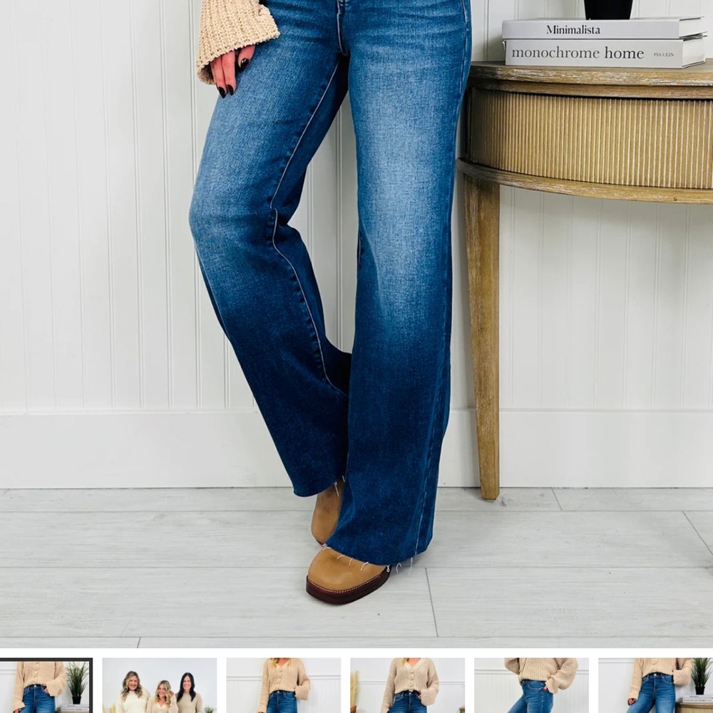 Classic Blue Flare Jeans for Women